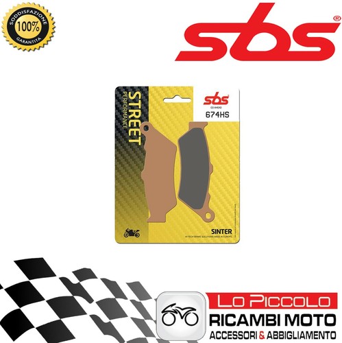 Pastiglie freno anteriore sbs - pastiglie,