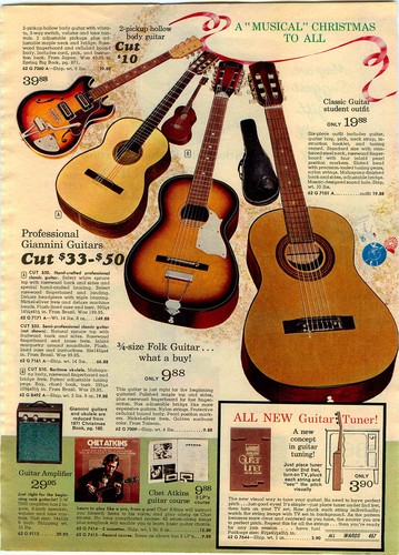 1972 advert giannini chitarre - advert,