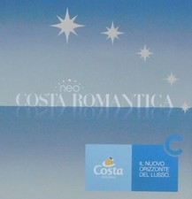 Costa neoromantica dépliant - costa, neoromantica,