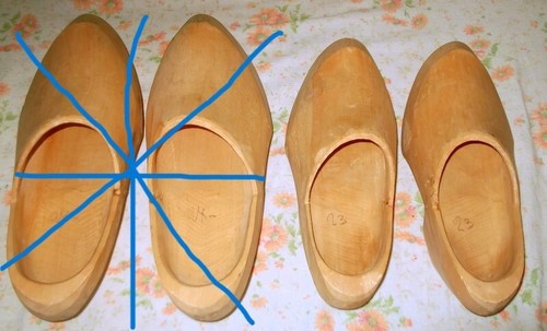 Zoccoli olandesi manufatti - zoccoli,