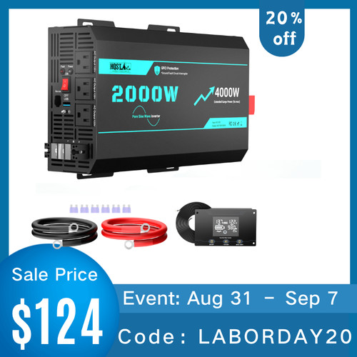 Hqst 2000w pure sine - 2000w, wave