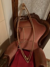 ANTICO SCALDALETTO IN LEGNO, MARCA FOLGORE  