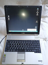 Windows XP Pro Vintage Mini Laptop Toshiba Portege M300 Intel Centrino 120GB Win