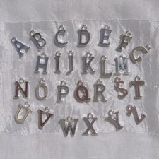 Breloque Lettre Alphabet