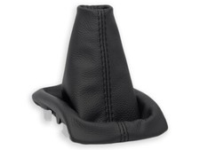 PER CITROEN C4 CACTUS 2014-2017 CUFFIA LEVA CAMBIO PELLE NERA