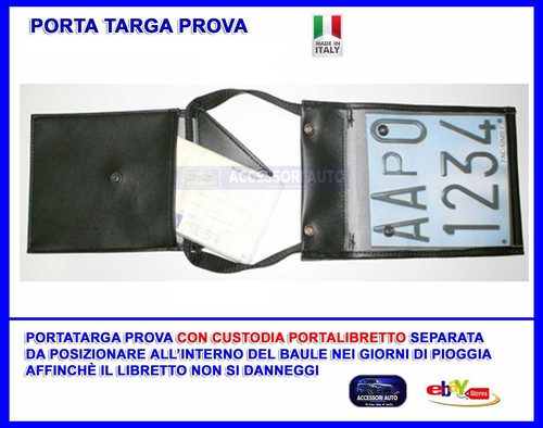 Borsa porta targa astuccio - , di