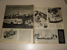 NSU PRINZ 600 clipping ritaglio articolo photo foto=ANNI '50=85