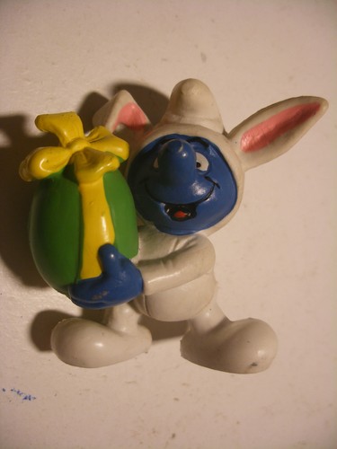 Pvc puffi smurf schlumpf - pvc,