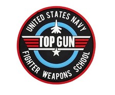 Patch Toppa Gommata Top Gun