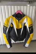 Giacca Dainese Vintage Giallo Nero Uomo Donna Usato Ottime Condizioni