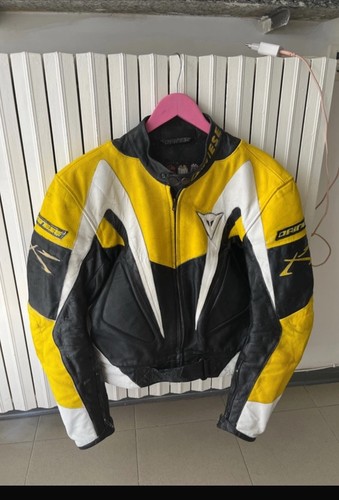 Giacca dainese vintage giallo - giacca,