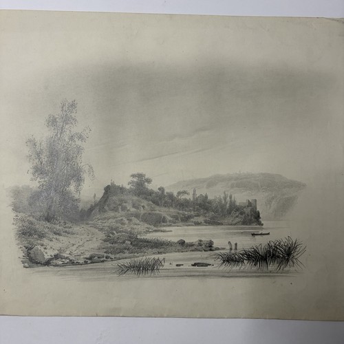 Paesaggio disegno matita - paesaggio.,