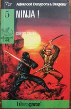 Librogame Advanced D&D 5 Ninja! libri game fantasy ragazzi Dungeons & Dragons EL