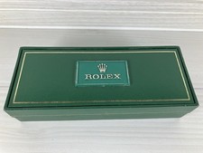 Scatola orizzontale vintage ROLEX 1005 1601 1603 Oyster Perpetual DATEJUST verde