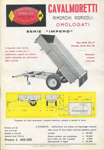 Brochure depliant cavalmoretti - brochure,