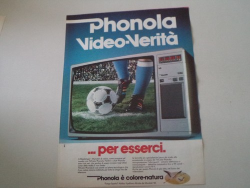 Advertising pubblicità 1982 - advertising,