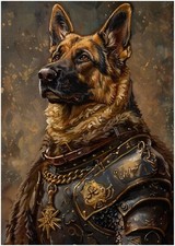 Puzzle Cavaliere Pastore Tedesco 300/500/1000 pezzi