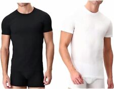 Liabel, 6  maglie uomo in cotone felpato, collo a giro soffici e comodi