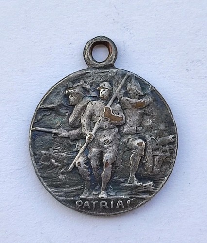Medaglia patria soldati prima - patria,