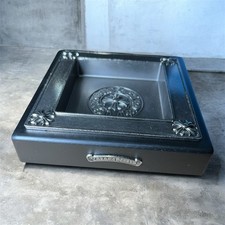 Posacenere croce cuori cromati