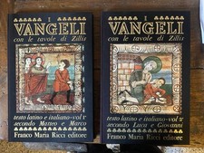 Matteo Marco Luca Giovanni I Vangeli di Zillis Parma Franco Maria Ricci 1968