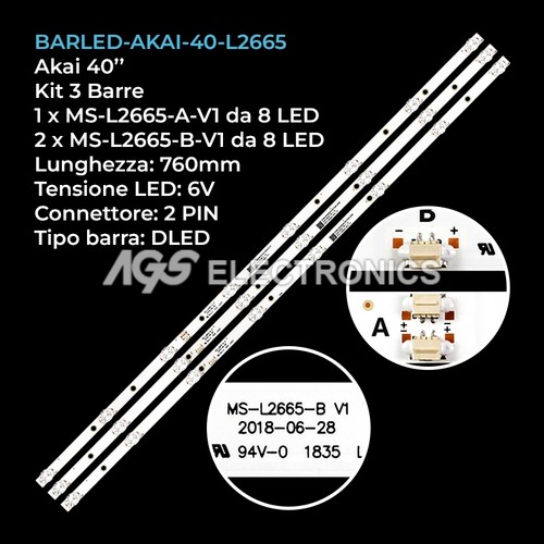 Kit barre strip led tv - 3,