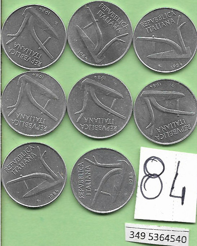 Lotto monete 10 lire - @lotto, 8