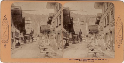 Suisse rue meiringen foto - rue,
