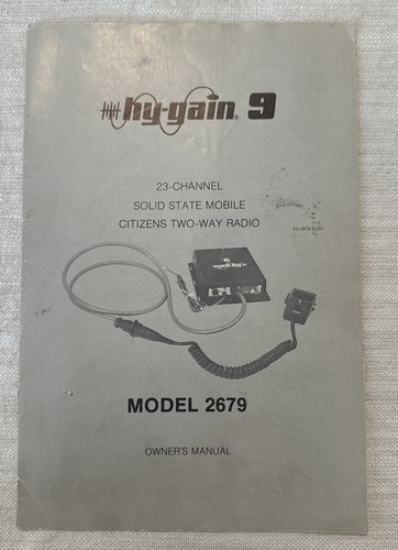 Gain model 2679 23 - hy-gain, 9