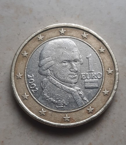 Moneta euro austria mozart - moneta, 1