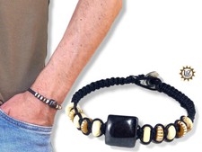 Bracciale tribale in cotone