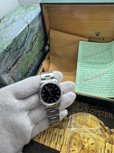 Rolex air king 1997 - rolex, nero