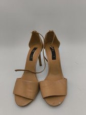 Sandali Mango Con Tacco Beige