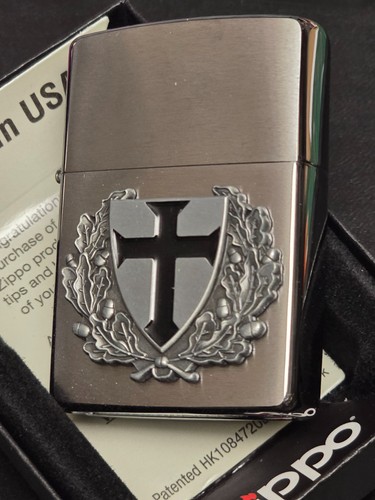 Zippo templer shield black - templer,