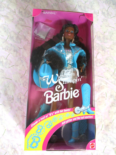 Western stampin barbie - western, stampin'