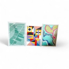 Lotto 3 quadri Alvaro Cattaneo 