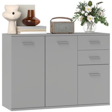 HOMCOM Credenza Moderna con 3