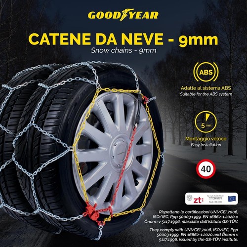 Goodyear 77907 catene - "g9",,