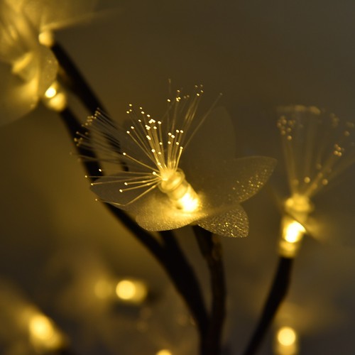 Lampada albero fibra ottica - albero,
