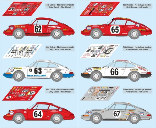 Decals porsche 911 - porsche, s