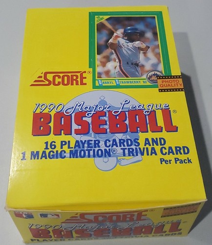 Scatola cera baseball score