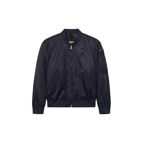 Giacca bomber blu rocky uomo - giacca,