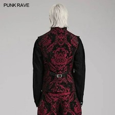 Gilet Punk Rave - Kit Rosso