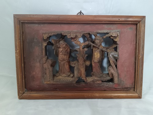 Pannello cinese legno - pannello,