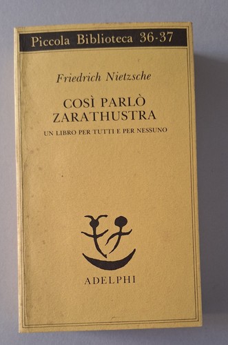 Nietzsche cosi parlo - f.,