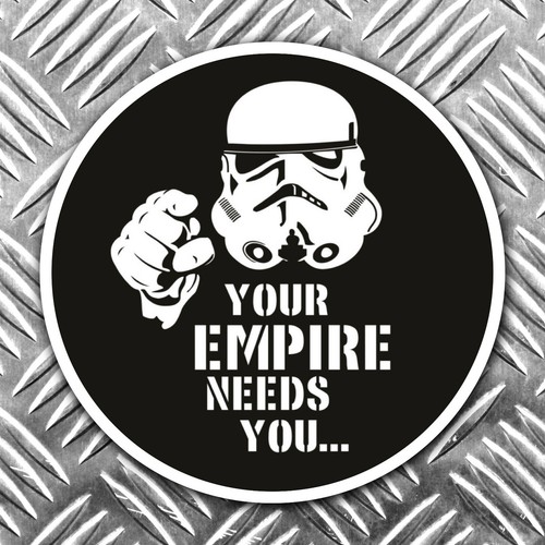 Adesivo your empire - adesivo, ha