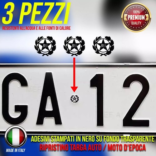 Adesivi repubblica italiana - repubblica,