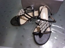 SANDALO INFRADITO CAMOMILLA  DONNA NERO TG 38