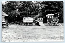 POSTCARD SHEPHERDS WAGON