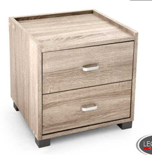 COMODINO MODERNO 2 CASSETTI